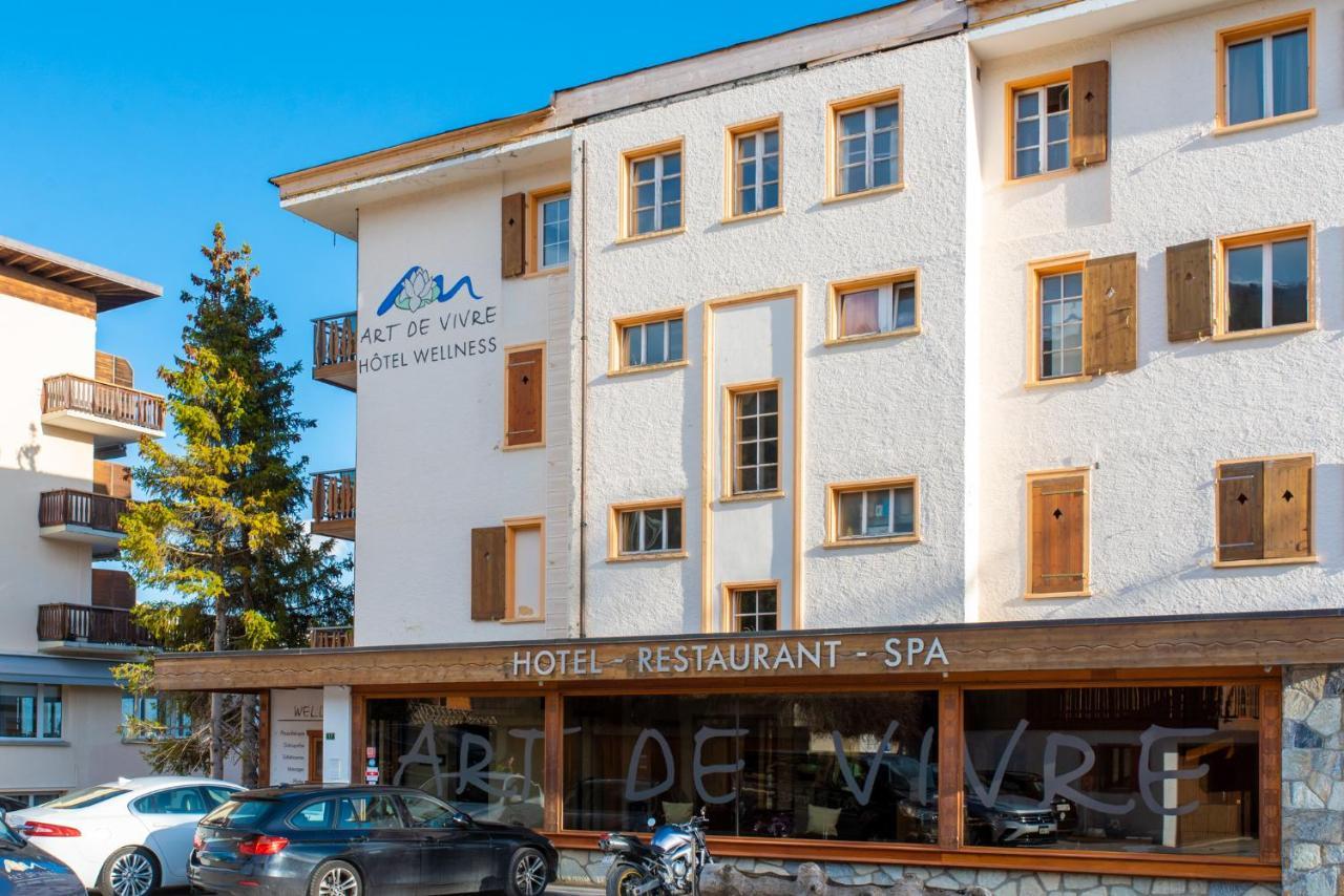 Boutique Hotel Art De Vivre & Spa Crans-Montana Luaran gambar