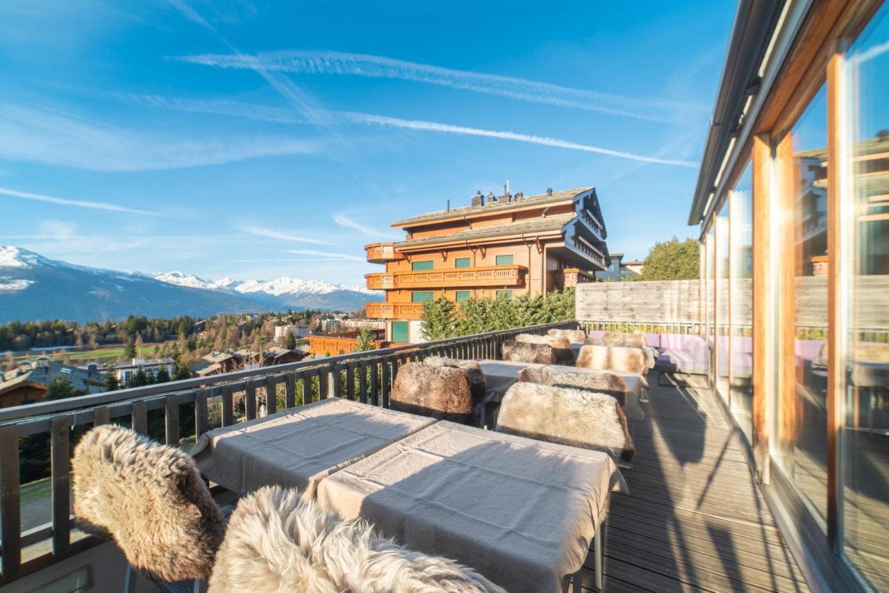 Boutique Hotel Art De Vivre & Spa Crans-Montana Luaran gambar