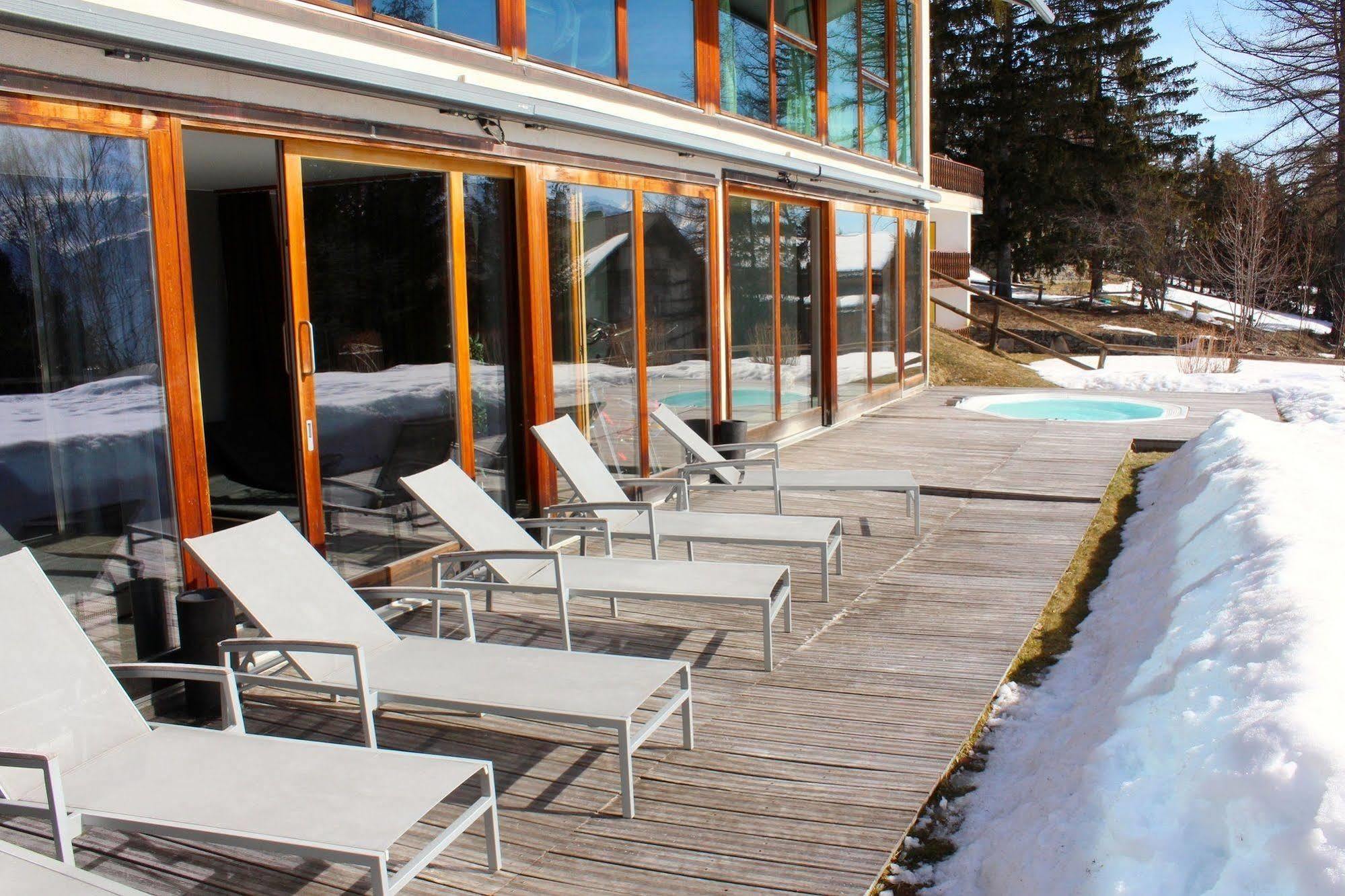 Boutique Hotel Art De Vivre & Spa Crans-Montana Luaran gambar